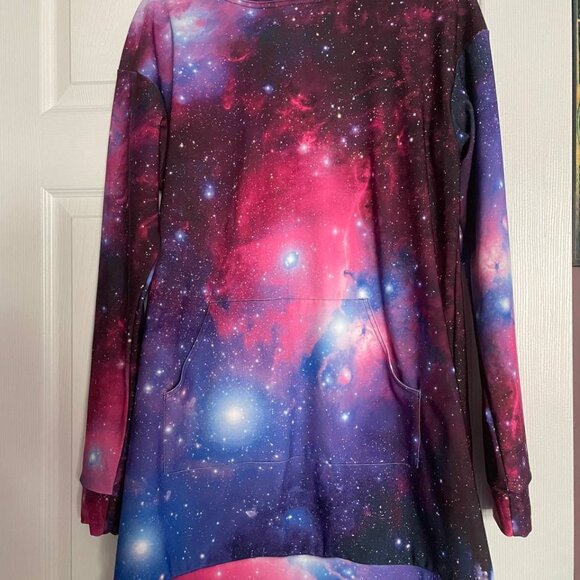 GUC Blackmilk Galaxy Purple Slouchy L - Picture 2 of 6